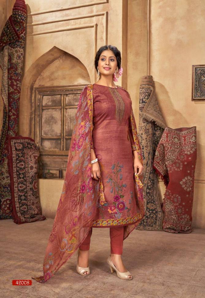 Punjabi Kudi 42 Latest Designer Fancy Casual Wear Designer Dress Material Collection